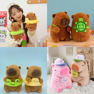 Capivara pelúcia simulação capivara desenho animado boneca brinquedo fofo animal macio Marisa em Oferta na Shopee