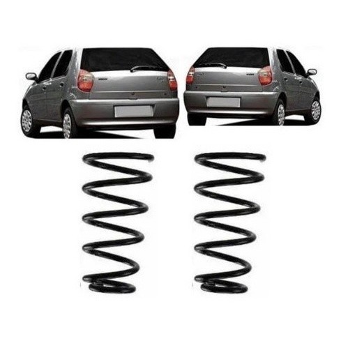 2 MOLAS TRASEIRA PALIO 97 98 99 2000 . ... | Shopee Brasil