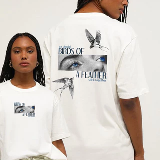 Camiseta Feminina Billie Eilish Birds of a Feather Camisa -Shirt Unissex 100% Algodão Envio Imediato