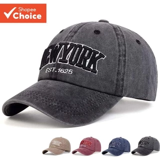Chapéu De Caminhoneiro Bordado Com Letras De Nova York – Proteção Solar Ajustável Unissex Para Atividades Ao Ar Livre/Vi em Oferta na Shopee
