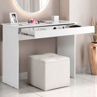 Escrivaninha Roma com Gaveta Mesa de escritório estudos ou Penteadeira