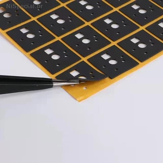 [Nis] 120 Pcs PORON PE EVA Pad Para Teclado Mecânico PCB Switch Pads Adesivos Junta De Material De Espuma Melhorar BM60 
