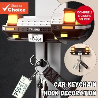 AE86 Porta-Chaves De Farol De Carro , Decoração Criativa , Cabide De Chave Sênior , Montagem Na Parede , Ganchos Para De