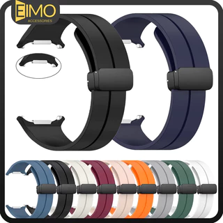 Pulseira Silicone De Magnético Para Relógio Smartwatch Samsung Galaxy Watch Ultra 47mm Strap Masculino Watchband