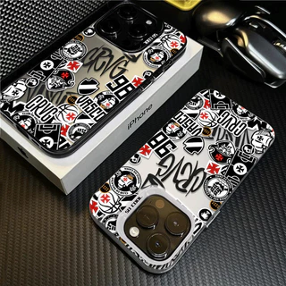 Capa Celular time Vasco futebol para iPhone 16 15 14 13 12 11 pro max xr xs max 14 15 16 plus capinha anti impacto