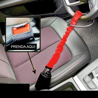 Trava Acessório Antifurto para Volante Carro Cinto Segurança Veiculo 3 Chaves em Oferta na Shopee