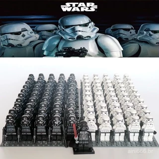 Compatível com LEGO Star Wars Man Storm White Soldier Clone Soldier sw188 Imperial Soldier Soldier Blocos OSPN