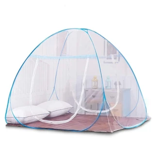 Mosquiteiro Tenda Cama King Dobrável Pratico e portátil 180x200cm 2 portas
