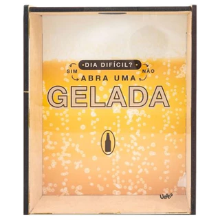 QUADRO PORTA TAMPINHAS   URBANO   38079 em Oferta na Shopee