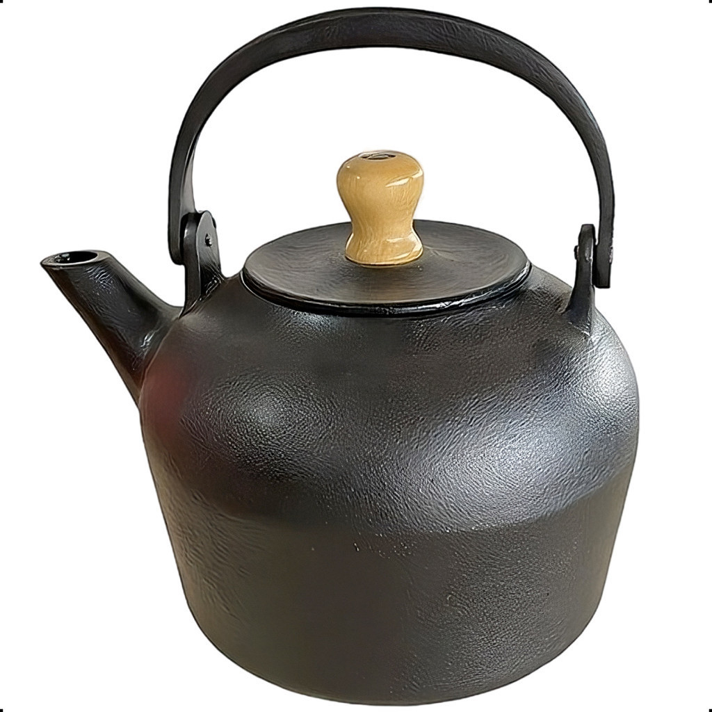 Chaleira Bule De Ferro Fundido Antiga 3L Libaneza Fogão á Lenha ...