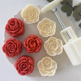 Molde De 4 pcs/set Em Forma De Rosa 30g/50g Para Utensílios De Dia Dos Namorados/DIY DECORATION/KITCHEN