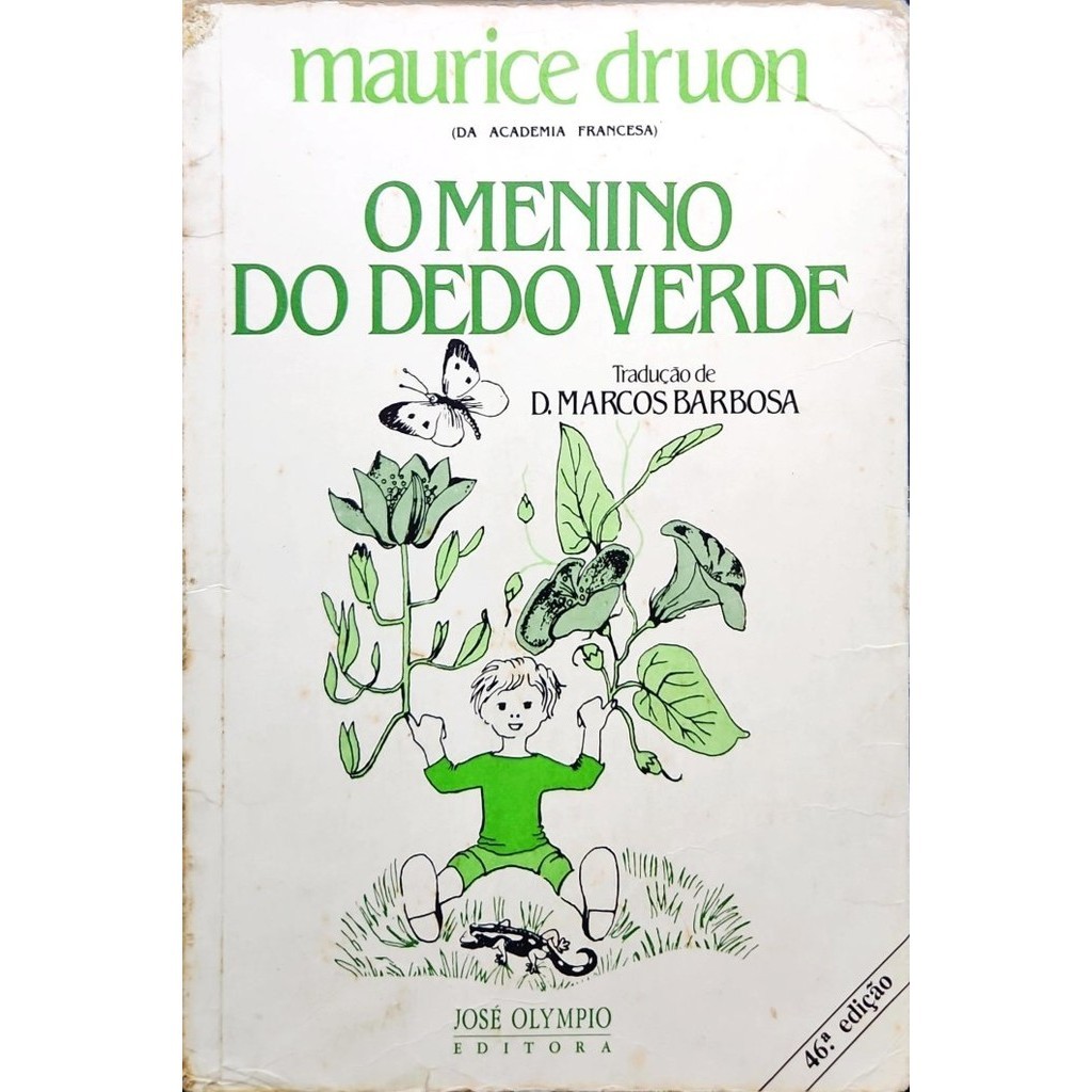 Livro O Menino do Dedo Verde - 46ª Edição | Shopee Brasil