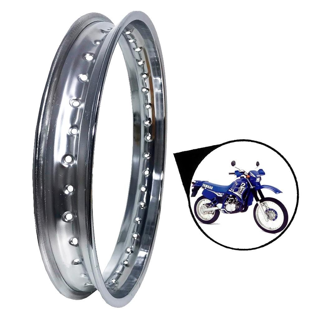 Aro Roda Cromado Traseiro Xls 125 Dt 180 200 Dtn 215-18 Modelo Original ...