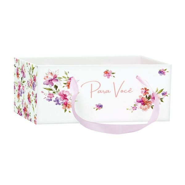 Cachepot Paper Retangular com Alça - 5UN | Shopee Brasil