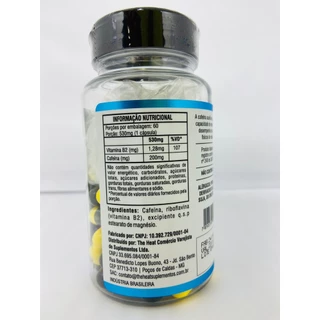 Termogênico Nitrofire 200mg 60 Caps Nitromax