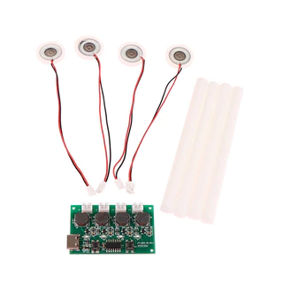 [Mini-Umidificador DC5V Tipo C Kits De Faça-Você-Mesmo Placa De Circuito De Atomização De Névoa 4 Módulo Oscilg De Folha De Filme De Atom
