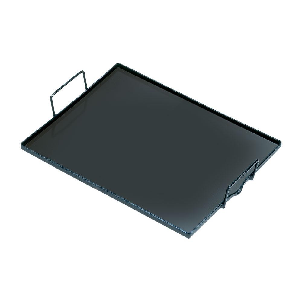 Chapa Bifeteira Avulsa com Alça em Aço Carbono 50x40x1,5 - P