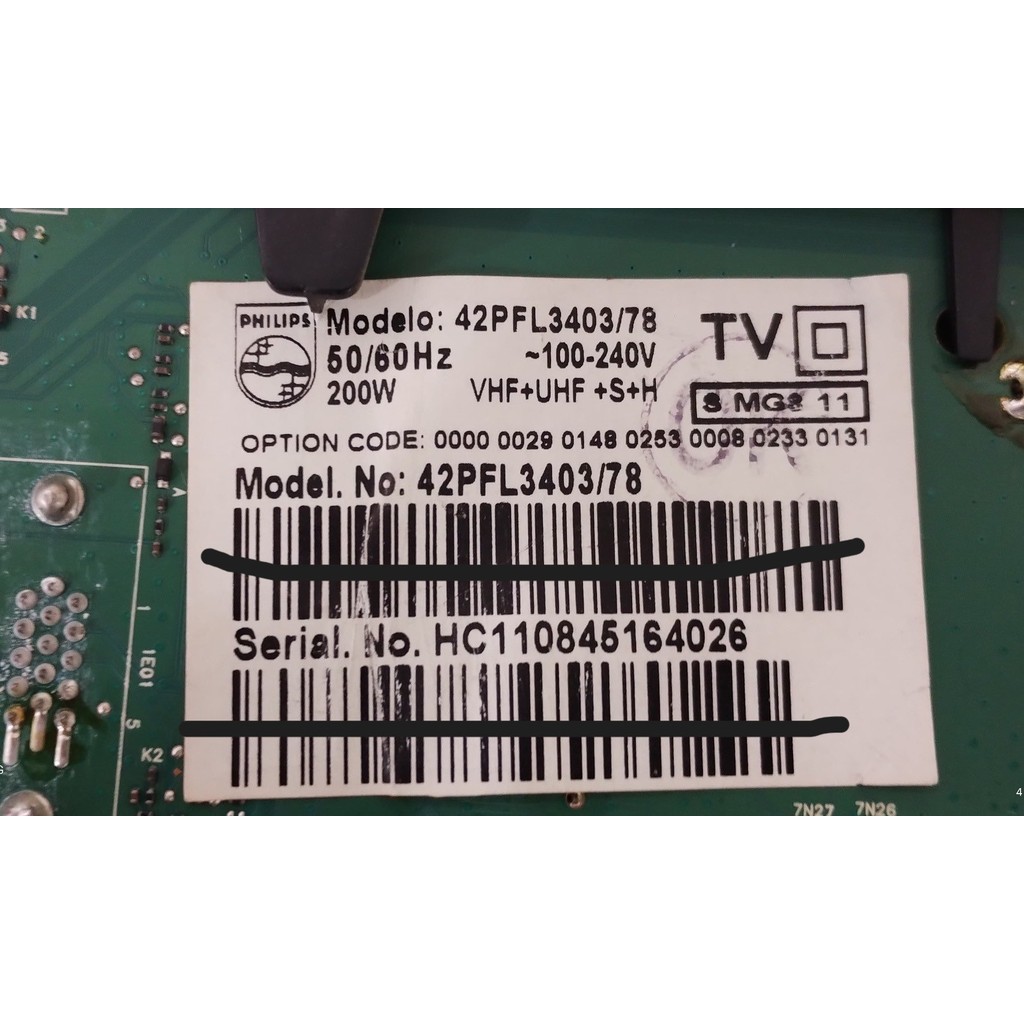 PLACA FONTE 42PFL3403/78 2300KEG031A-F / PLHL-T720A | Shopee Brasil