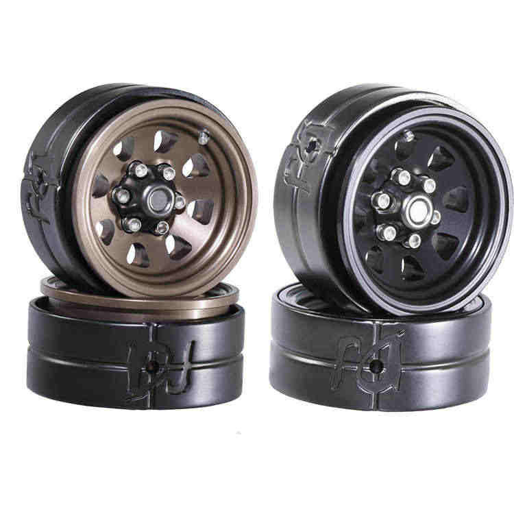 DJ Metal Liga De Alumínio 1.3 Pol . Pneus Roda Peso Ganho Hub Rodas 4