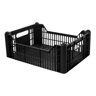 Caixa Bandeja Plastica Vazada Empilhável Organizadora Frutas em Oferta na Shopee