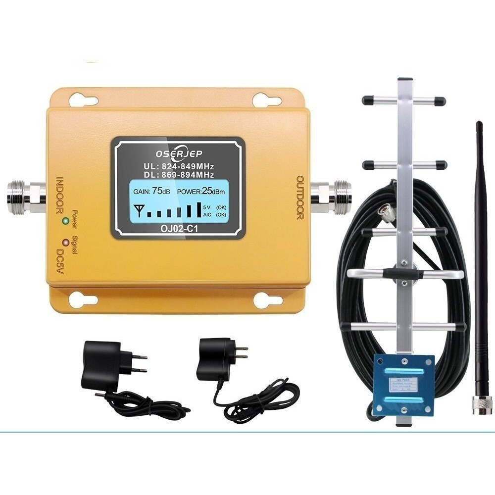 Repetidor Sinal Celular 850mhz 2g 3g 4g 75 Dbi Completo | Shopee Brasil