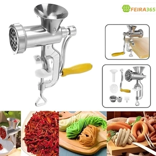 Moedor de Carne Manual com Funil para Linguiça e Biscoito em Oferta na Shopee