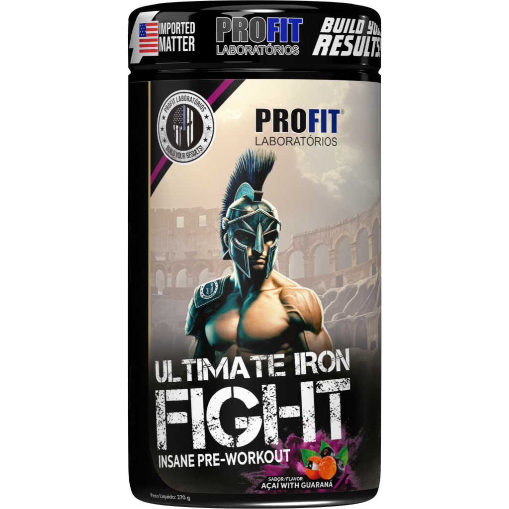 Pré-treino Ultimate Iron Fight 270g - Profit Labs - Sabores