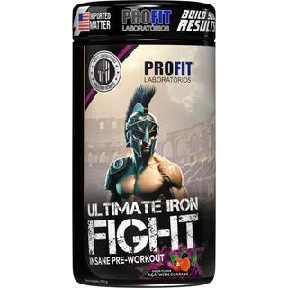 Pré-treino Ultimate Iron Fight 270g - Profit Labs - Sabores