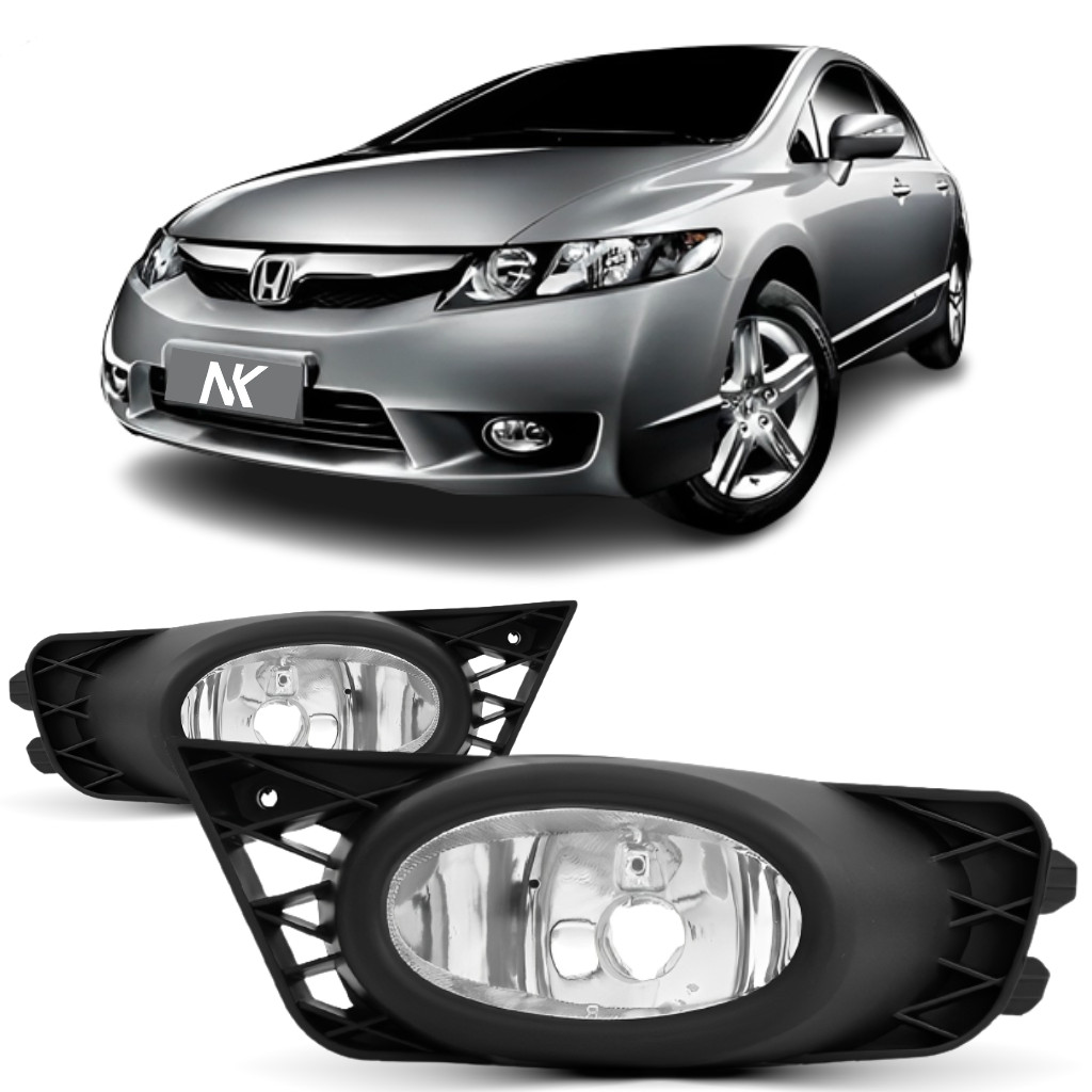 Farol Milha Honda New Civic 2009 2010 2011 2012