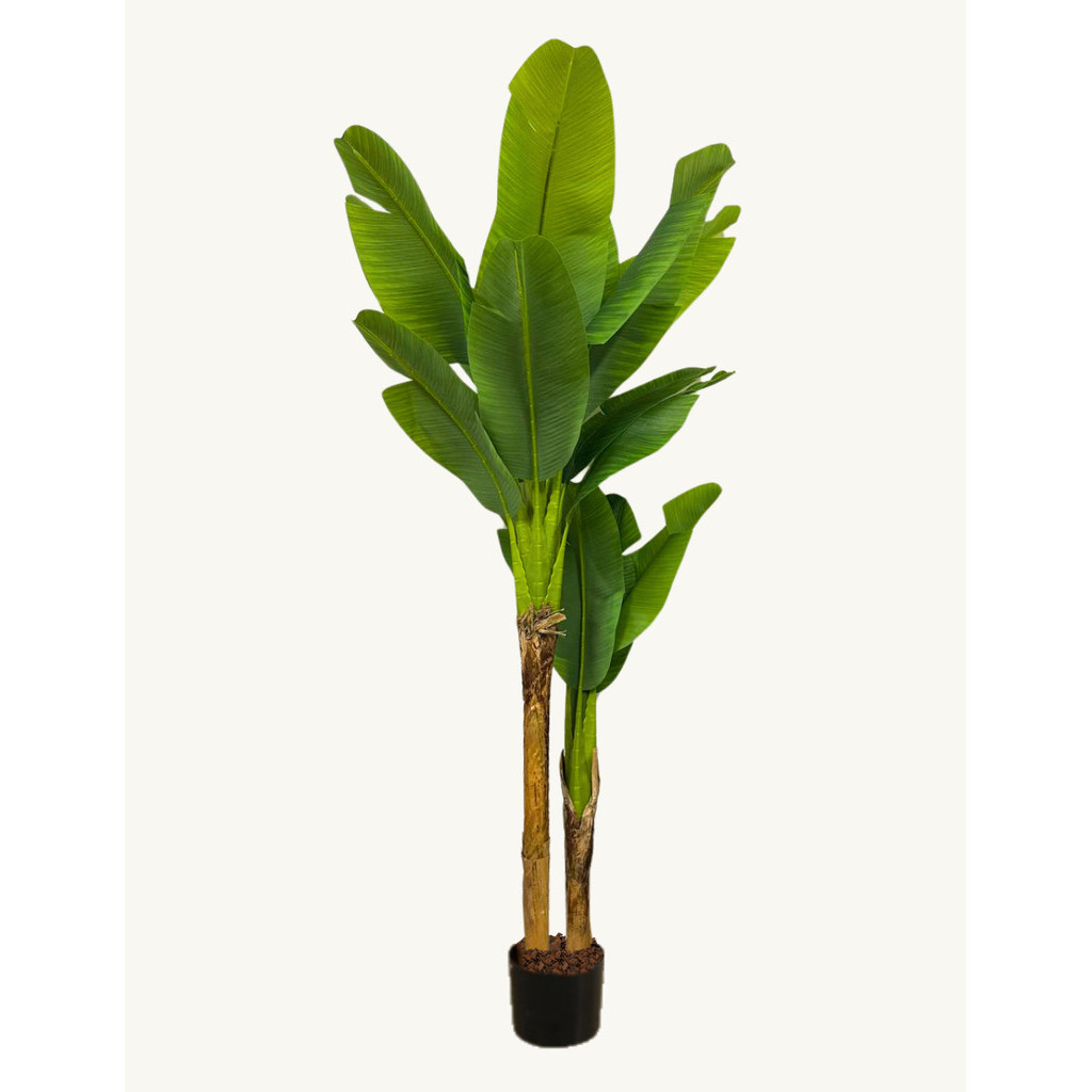 Planta Artificial Decoração Bananeira Toque Real