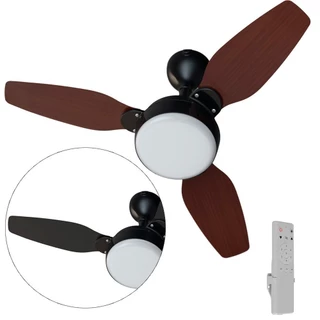 Ventilador de teto Led 3 pás Inverter dupla face com controle remoto - Legacy Ventisol