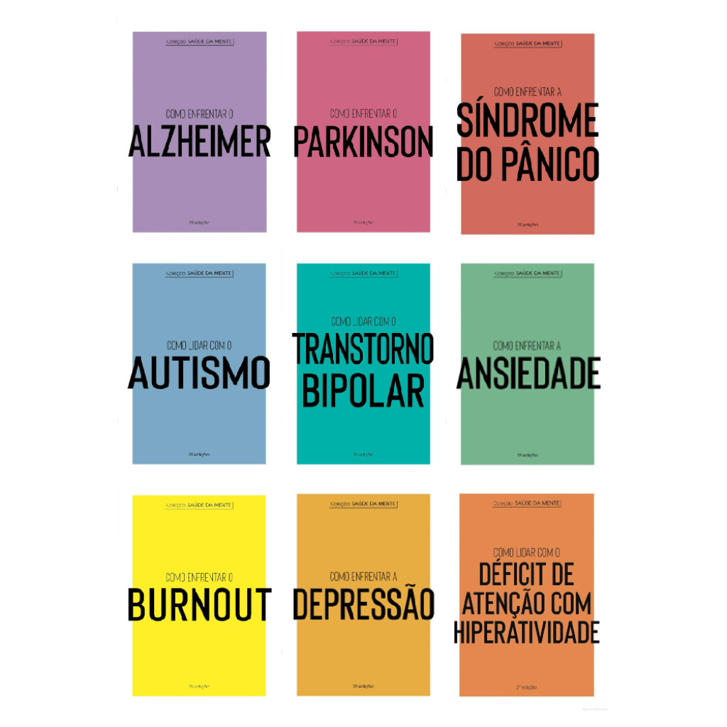 Coleção Saúde da Mente - 9 livros