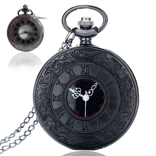ღFD Unisexo Homens Mulheres Relógio De Bolso Roma Vintage Antique Hollow Mechanical Style
