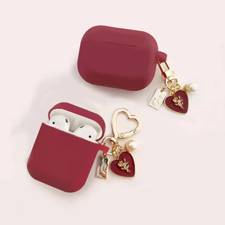 Ornamentos Retro Love Flower Adequados para AirPods1 /2 Generation Case Protetor Apple Pro2 Generation Fone de ouvido Bluetooth Soft Shell resistente a choques Case de 3 gerações