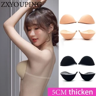 ZXYOUPING 5CM Fita Adesiva Para Mamilos Com Espessura De Adesivo Invisível Mulher Reutilizável E À Prova D'água Seios Pequenos De Silicone
