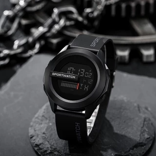 Relógio Eletrônico Moda Esportiva Moda Esportiva Simples Redondo Masculino