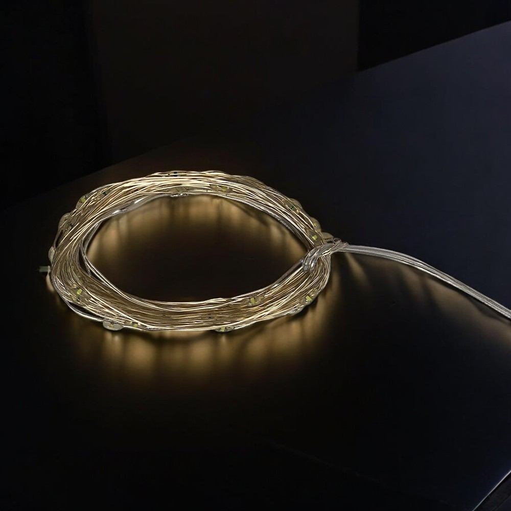 Fio De Fada Led Decoração Cordão De Luz 2mts - Colorido Brilhante Festas Cores