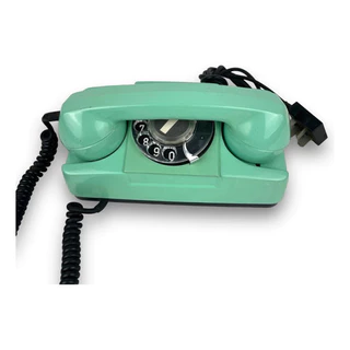 Telefone Tijolinho Multitel Verde Antigo