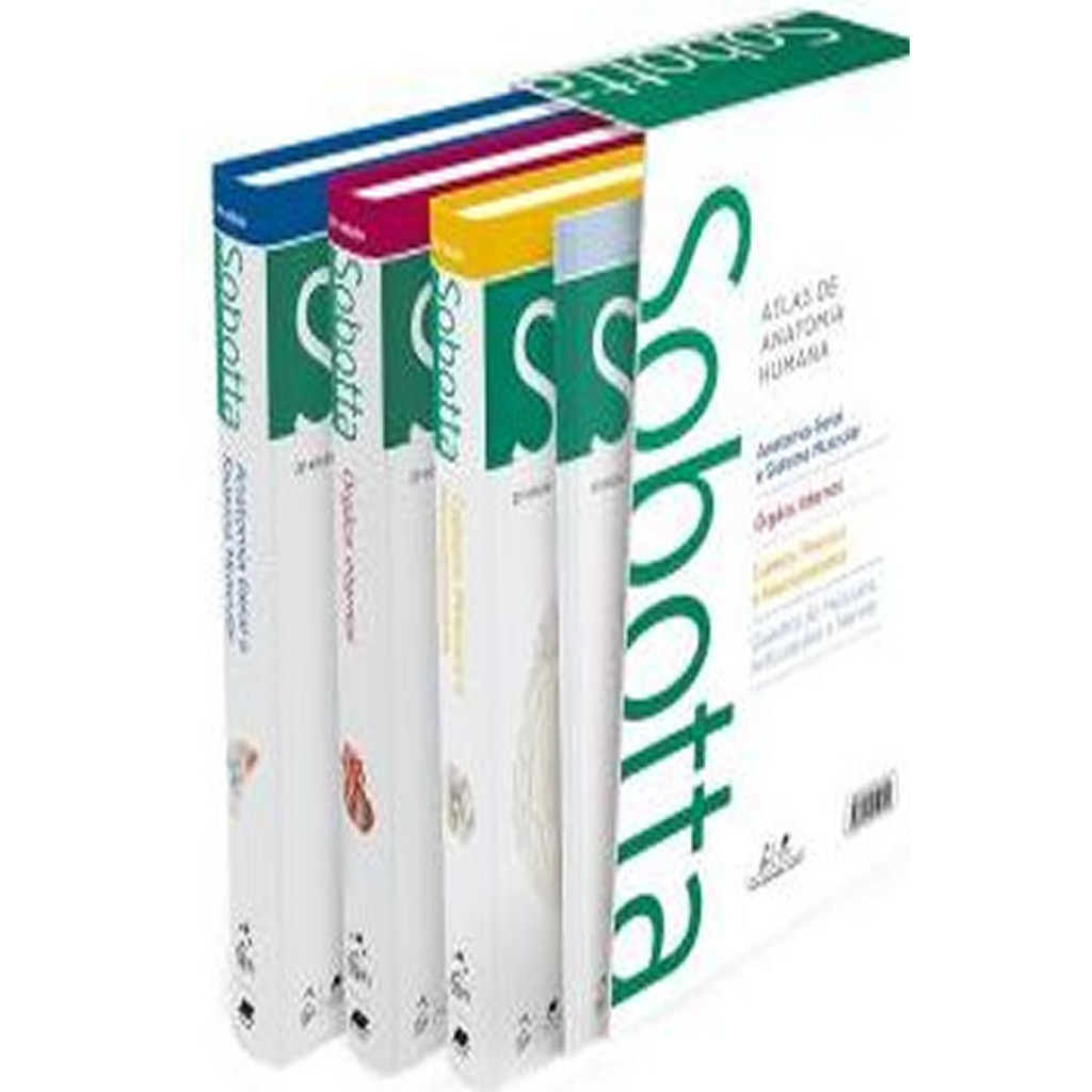 SOBOTTA ATLAS DE ANATOMIA HUMANA 3 VOLUMES | Shopee Brasil