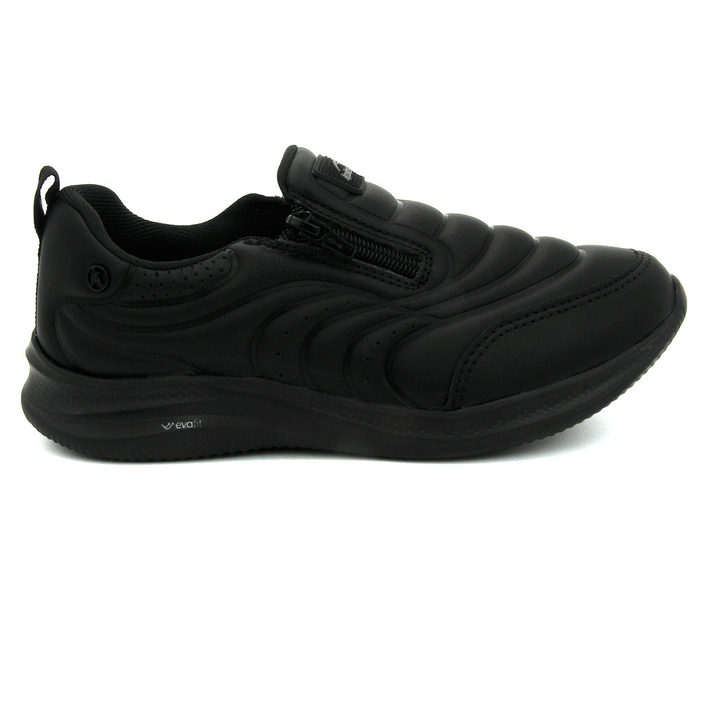 Tênis Kolosh K7032 Sneaker Plataforma Anabela Ziper Slip On