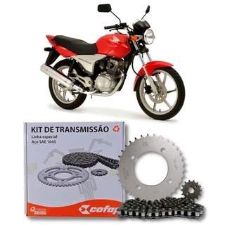 Kit Relação Completo Honda Cg 150 Sport 2005 2006 2007 2008 2009
