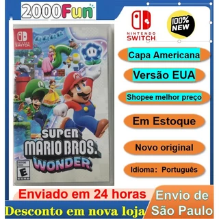 Jogo Super Mario Bros. Wonder Midia Fisica - Nintendo Switch