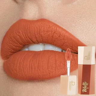 Batom De Veludo Marrom Laranja Mate 14 Cores Brilho Labial Vermelho Sem Marca Maquiagem Líquida Sexy À Prova D'água Cosmética em Oferta na Shopee