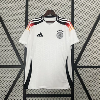24 /25 A-A Home Camisa de Futebol Masculina Camisa Esportiva Branca LFEY