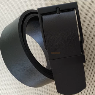 Cinto Largo Masculino Fivela Preta Black 3.8cm Regulável Premium