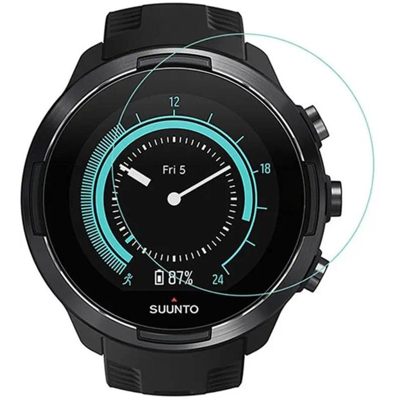 Brotect Vetro Temperato Per Suunto 9 Baro (3 Pezzi) - 9H, Anti-graffio, Kit Di Installazione Incluso - 3