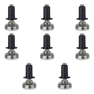 Kit 8 Sapata Niveladora Para Moveis Pe Com Regulagem 21mm