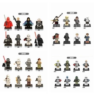 Blocos de construção Original Soccerwe feitos à mão Blocos de construção de brinquedos Blocos de construção Star Wars Minifigures Clone Soldados