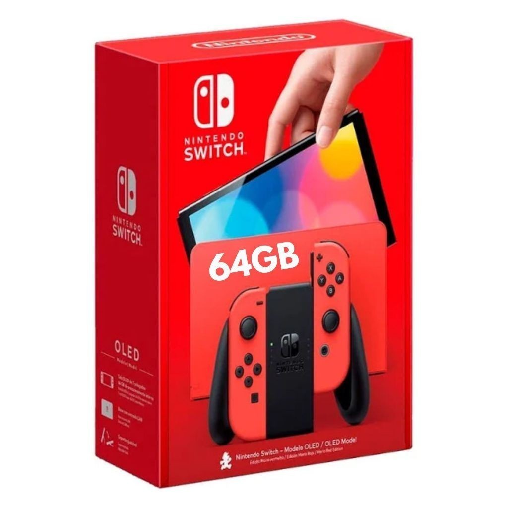 Nintendo Switch Oled Desbloqueado 1 Ano Garantia | Shopee Brasil