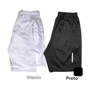 KIT 2 BERMUDAS MASCULINA- COM LOGO REFLETIVO- SHORTS MASCULINO